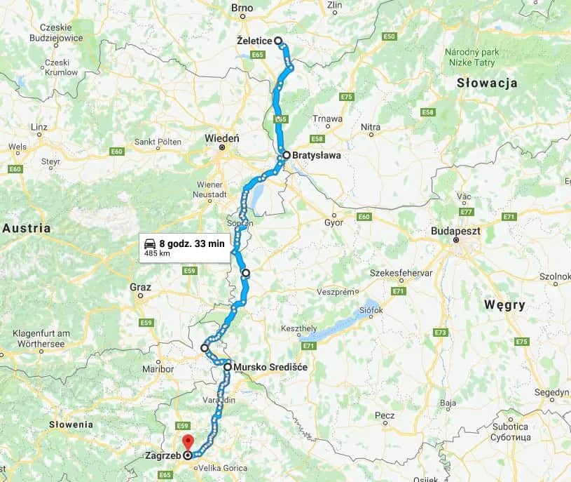 Najlepsza trasa do Chorwacji przez Węgry - uniknij wysokich kosztów podróży