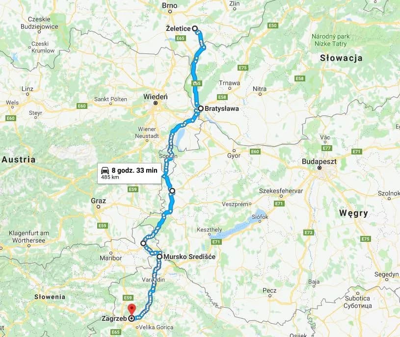 Najlepsza trasa do Chorwacji przez Węgry - uniknij wysokich kosztów podróży