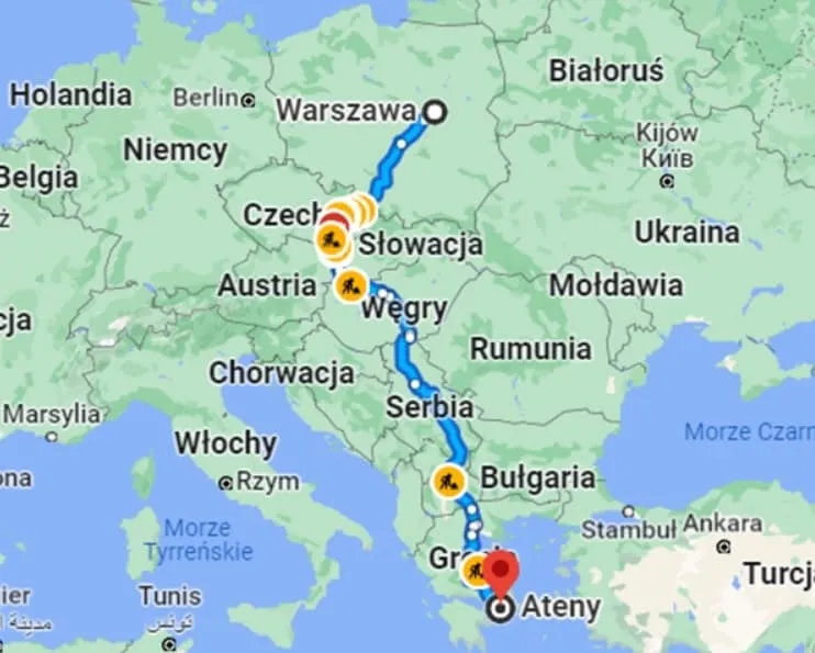 Najlepsza trasa do Grecji: uniknij korków i ciesz się widokami