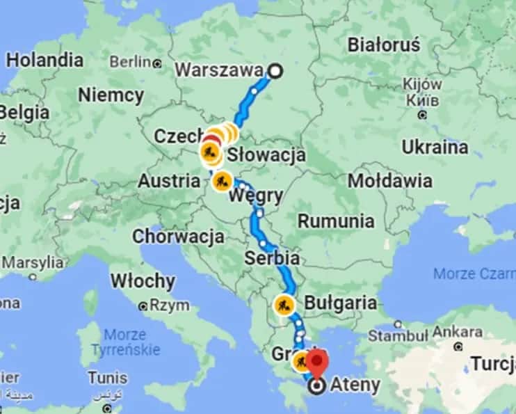 Najlepsza trasa do Grecji: uniknij korków i ciesz się widokami