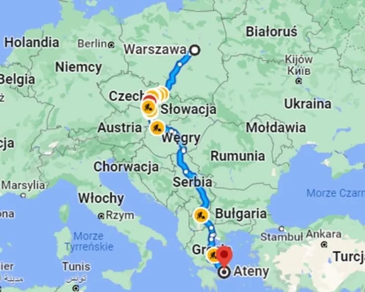 Ile trwa podróż autokarem do Bułgarii? Sprawdź czas jazdy i trasy
