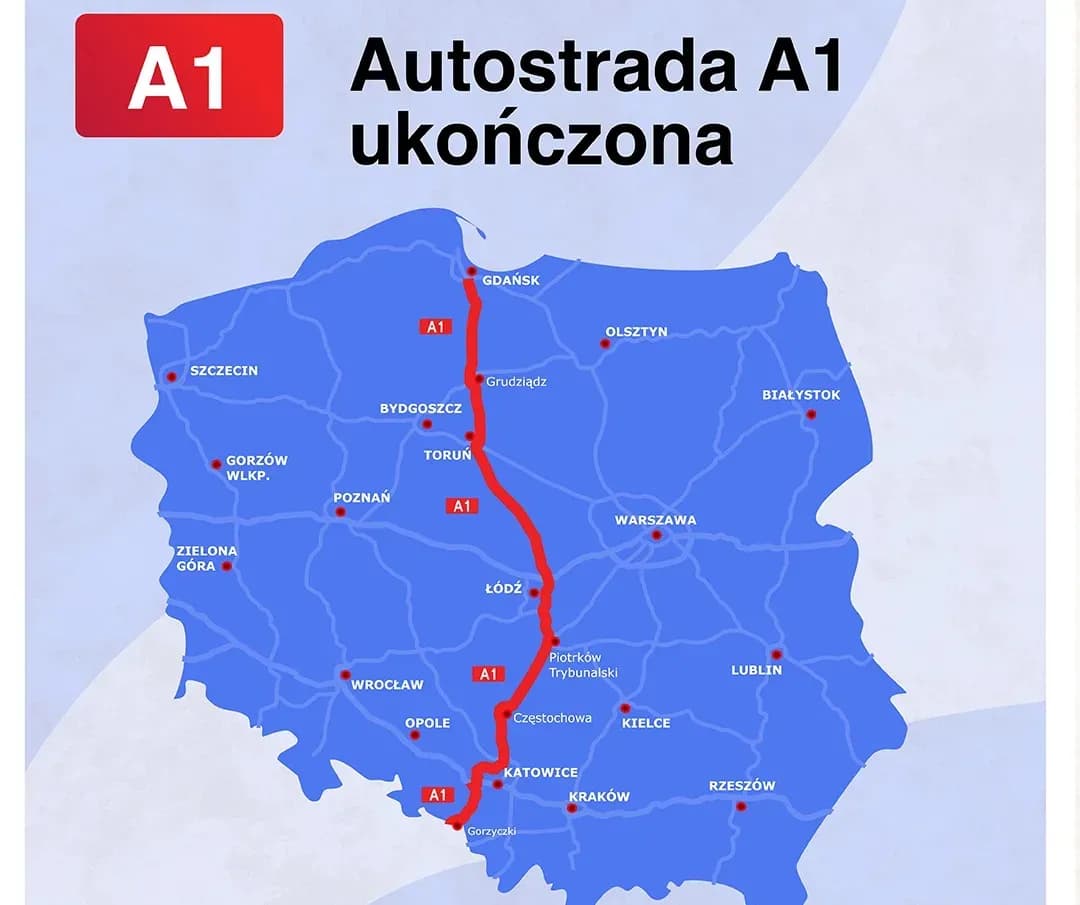 Ile kosztuje autostradą z Krakowa do Gdańska? Sprawdź całkowite wydatki